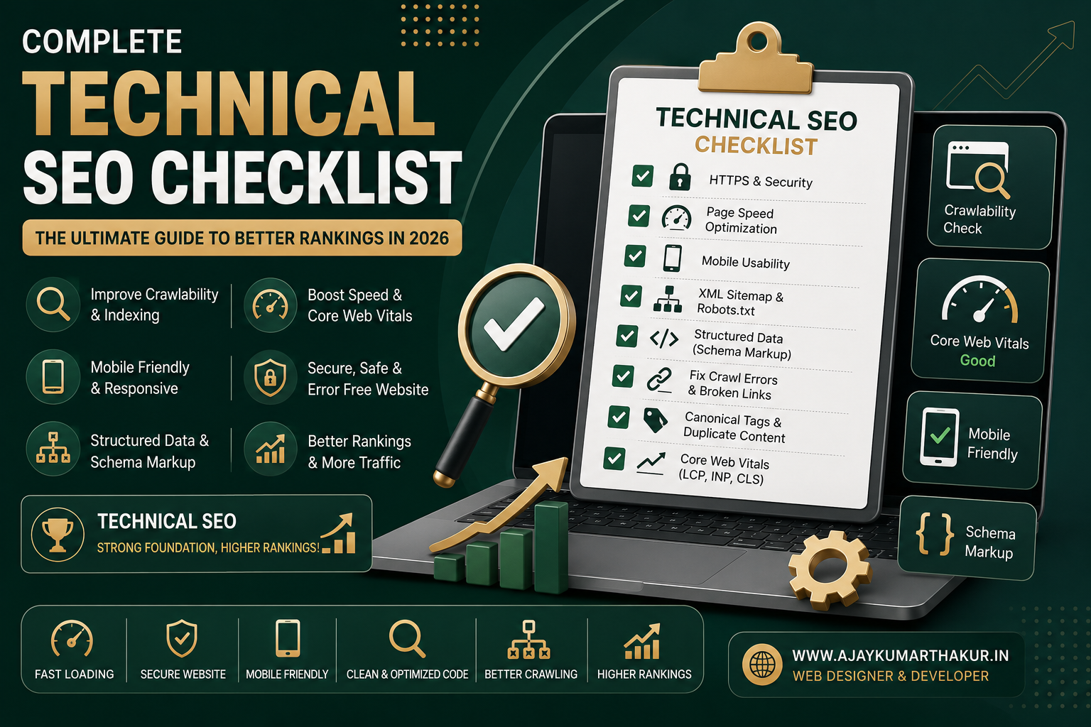 Complete Technical SEO Checklist (2026): The Ultimate Guide to Better Rankings