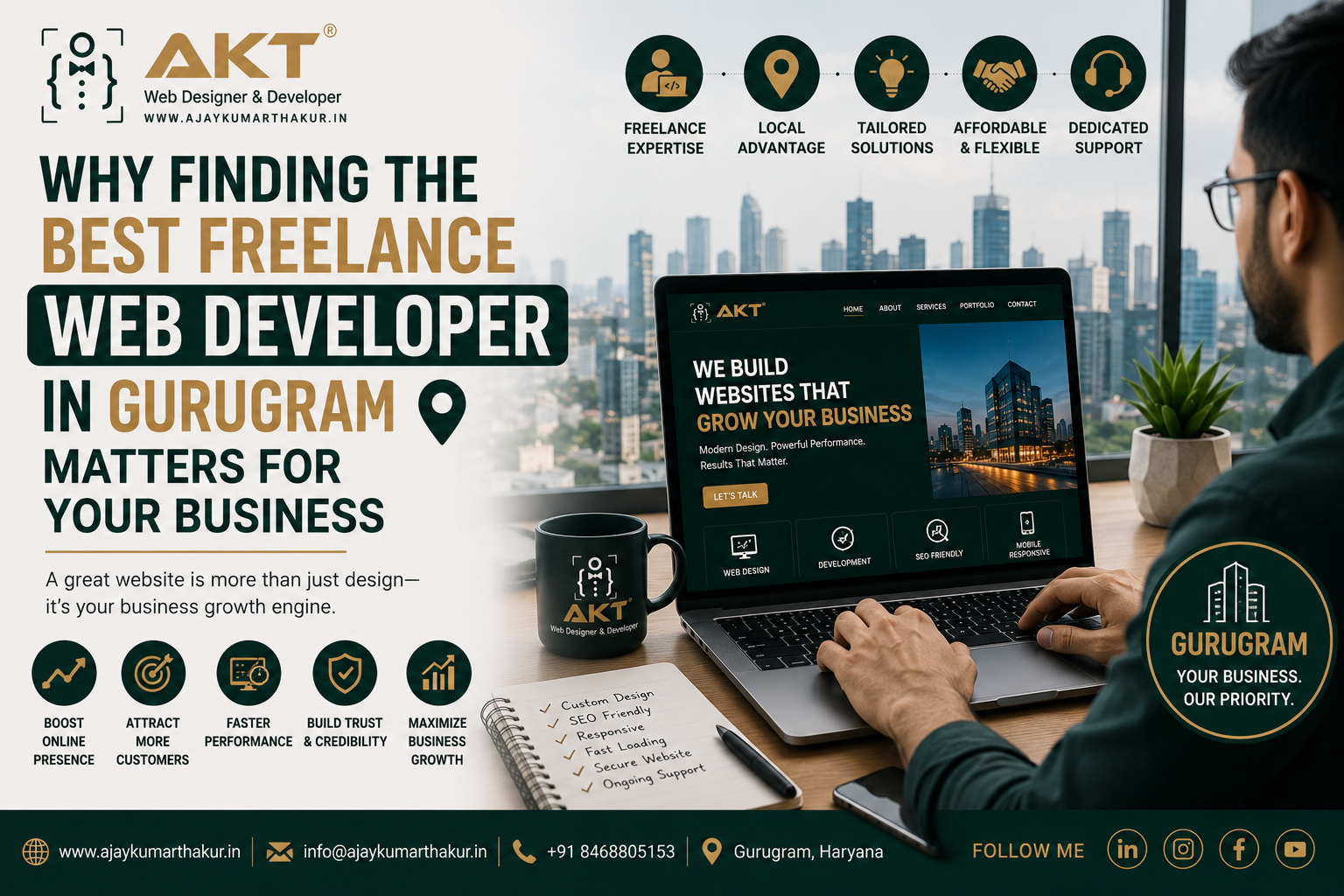 Why Hiring a Freelance Web Developer in Noida is a Game-Changer for Your Business