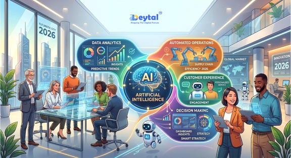 How Artificial Intelligence Is Changing Businesses in 2026: A Simple Guide for Companies