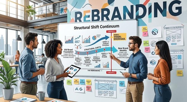 The Rebranding Threshold: Recognizing the Structural Shifts That Signal It’s Time for a Visual Overhaul