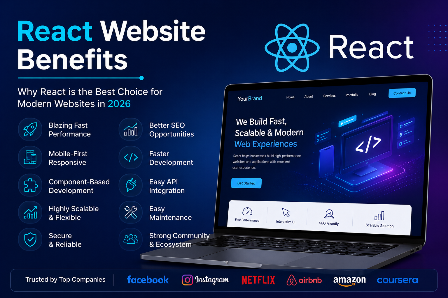 React Website Benefits: Why React is the Best Choice for Modern Websites