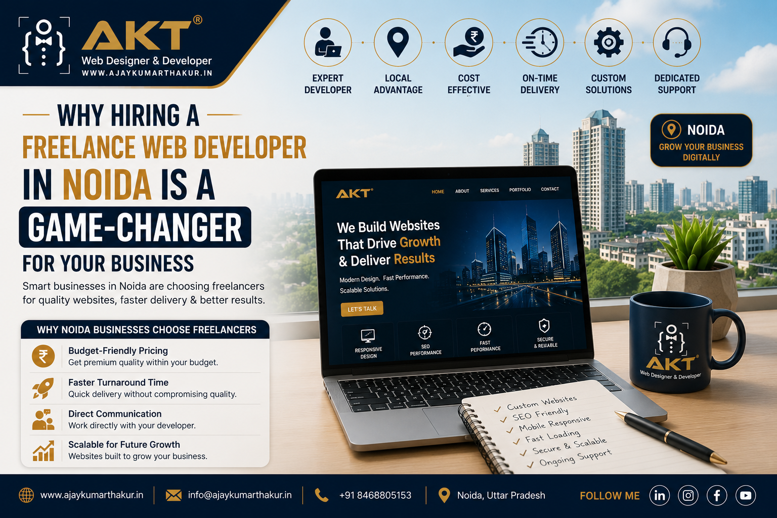 Why Hiring a Freelance Web Developer in Mumbai is Essential for Your Business Growth