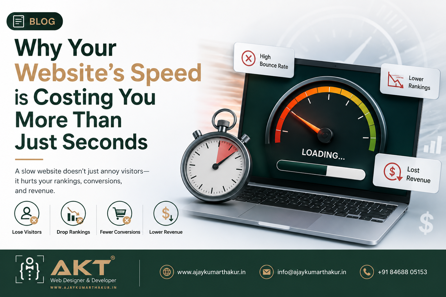 Why Your Website’s Speed is Costing You More Than Just Seconds