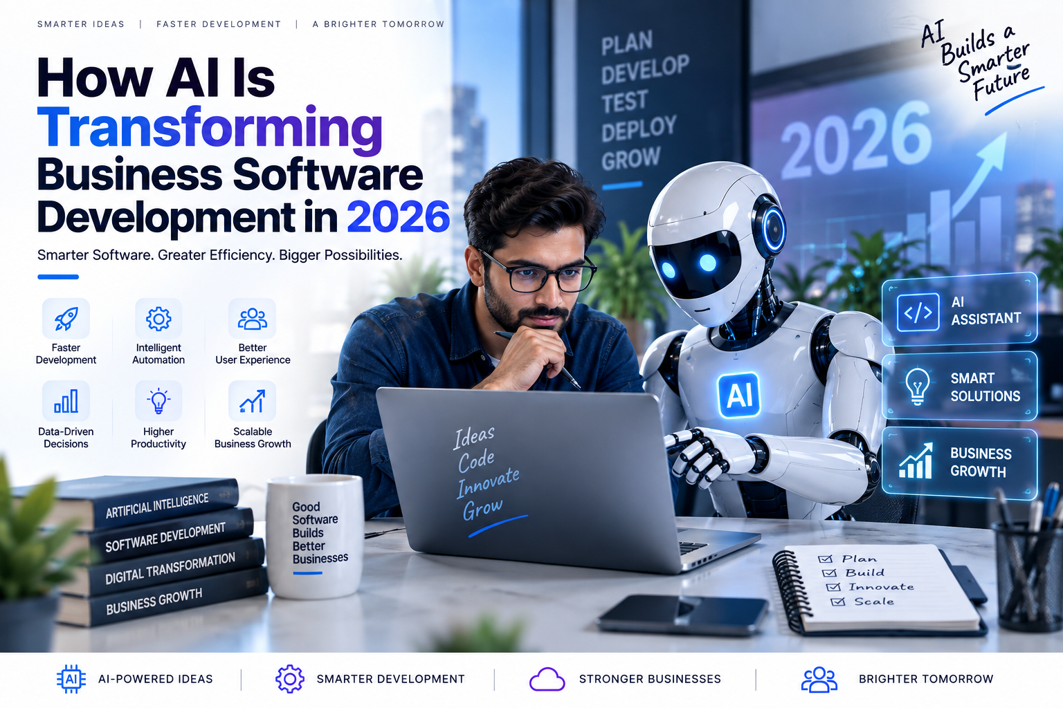 How AI Is Transforming Business Software Development in 2026