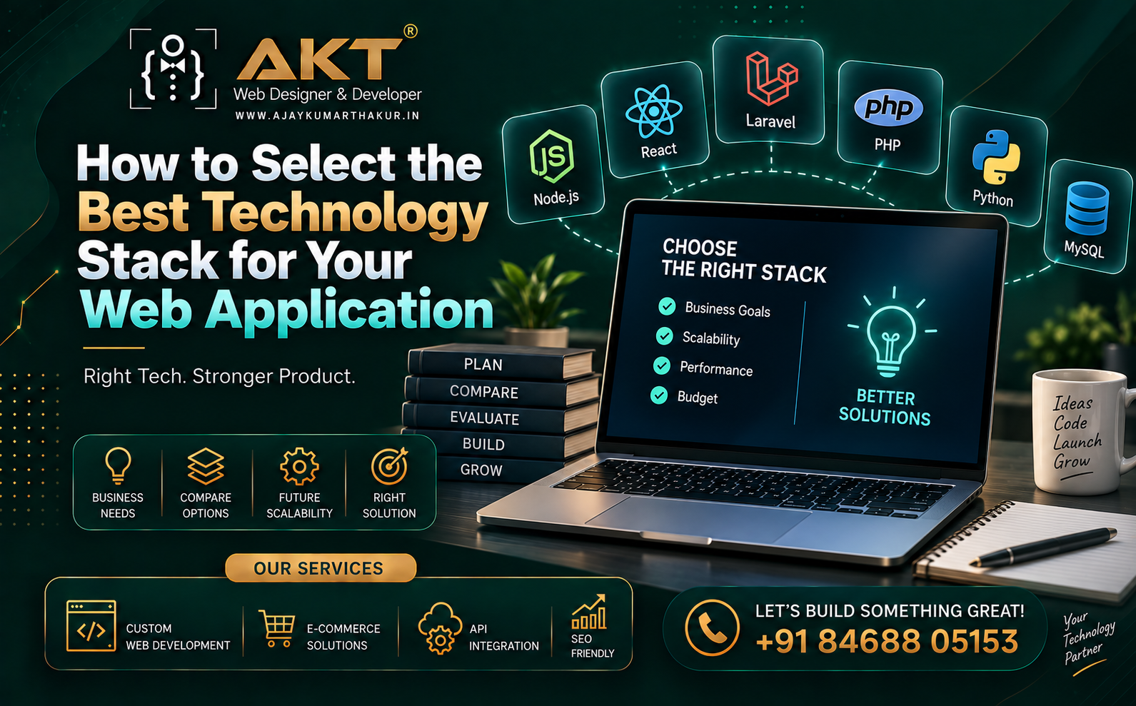 How to Select the Best Technology Stack for Your Web Application