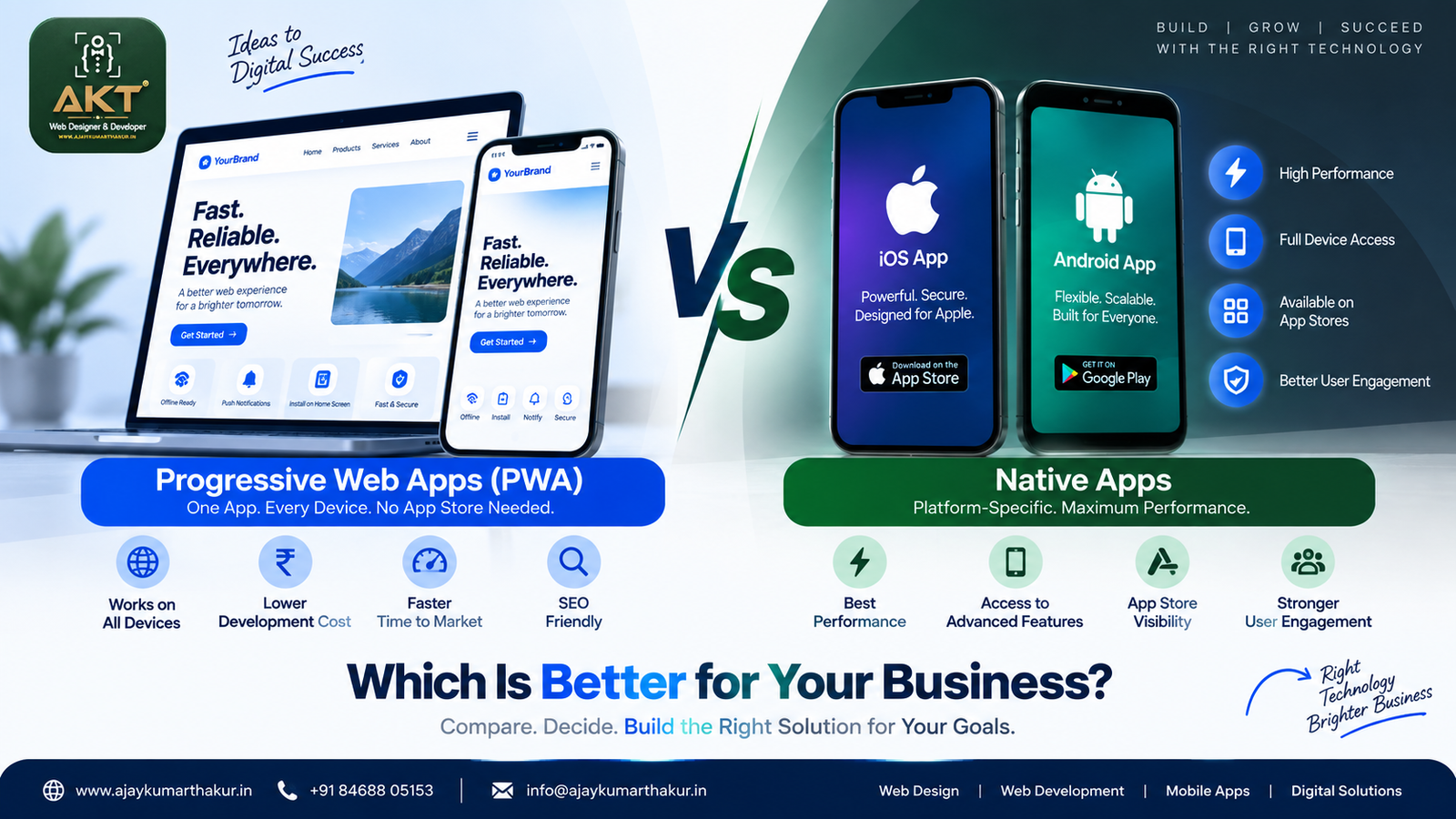 Progressive Web Apps vs Native Apps: Which Is Better for Your Business?