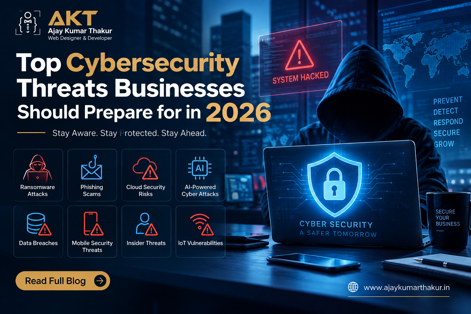 Top Cybersecurity Threats Businesses Should Prepare for in 2026